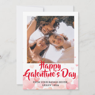 Cartes Pour Fêtes Annuelles Coeur mignon Bonne fête des Galentines Photo