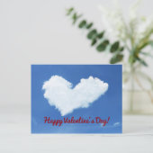 Cartes Pour Fêtes Annuelles Coeur nuageux (Debout devant)