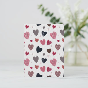 Cartes Pour Fêtes Annuelles Cœurs 3