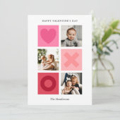 Cartes Pour Fêtes Annuelles Coeurs, câlins et baisers Photo Saint Valentin (Debout devant)