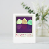 Cartes Pour Fêtes Annuelles Coeurs de bonbons (Debout devant)