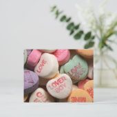 Cartes Pour Fêtes Annuelles Coeurs de conversation Valentine Candy (Debout devant)