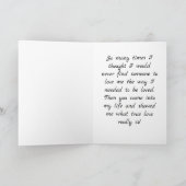 Cartes Pour Fêtes Annuelles Coeurs de Doodle (Intérieur)