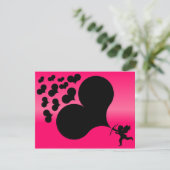 Cartes Pour Fêtes Annuelles Coeurs de tir mignon (Debout devant)