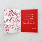 Cartes Pour Fêtes Annuelles Coeurs romantiques pour lui Saint-Valentin (Intérieur)