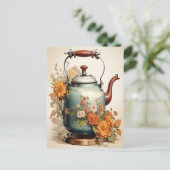 Cartes Pour Fêtes Annuelles Coffee Break Tea Time Getting Together Occasional (Debout devant)