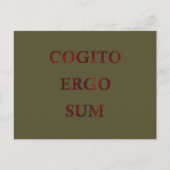 Cartes Pour Fêtes Annuelles Cogito (Devant)