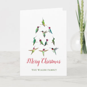 Cartes Pour Fêtes Annuelles Colibri nord-américain personnalisé