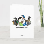 Cartes Pour Fêtes Annuelles Colibri Rubis-throated de Noël (Dos)