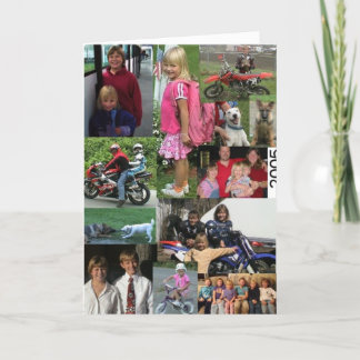 Cartes Pour Fêtes Annuelles Collage