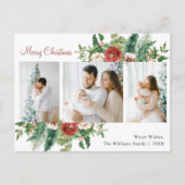 Cartes Pour Fêtes Annuelles Collage de photos de Noël (Devant)