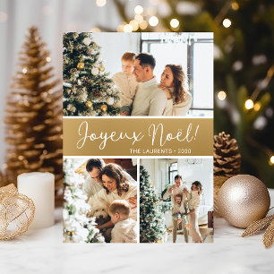 Cartes Pour Fêtes Annuelles Collage de photos Joyeux Noel