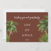 Cartes Pour Fêtes Annuelles Collage de plage Photo II (Dos)