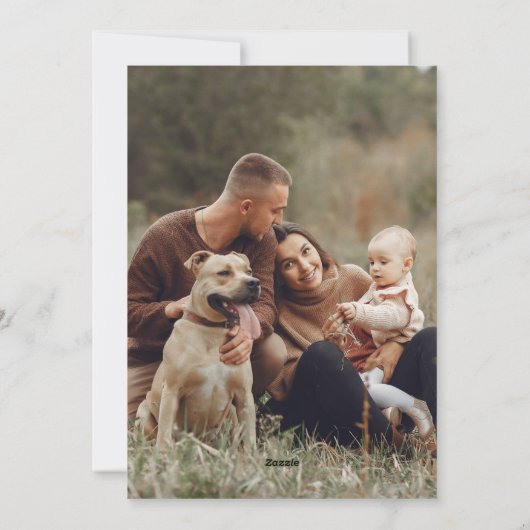 Cartes Pour Fêtes Annuelles Collage moderne Noël 8 Photo Happest (Dos)