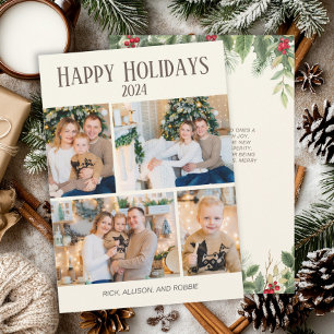 Cartes Pour Fêtes Annuelles Collage photo 4 Joyeux Noël