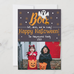 Cartes Pour Fêtes Annuelles Collage photo de citrouille jack-o-lantern Hallowe