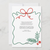 Cartes Pour Fêtes Annuelles Collage photo de Noël  (Dos)