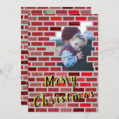 Cartes Pour Fêtes Annuelles Collage photo de Noël (Devant / Derrière)