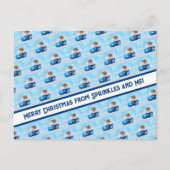 Cartes Pour Fêtes Annuelles Collage photo de Noël Hamster (Devant)