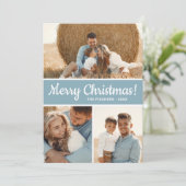 Cartes Pour Fêtes Annuelles Collage photo moderne (Debout devant)