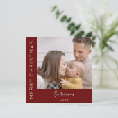 Cartes Pour Fêtes Annuelles Collage photo moderne 5 | Noël (Debout devant)