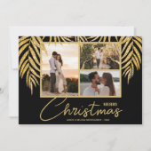 Cartes Pour Fêtes Annuelles Collage photo multi-tropicale Noël (Devant)
