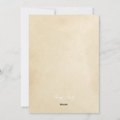 Cartes Pour Fêtes Annuelles Collage photo or simple rustique doré (Dos)