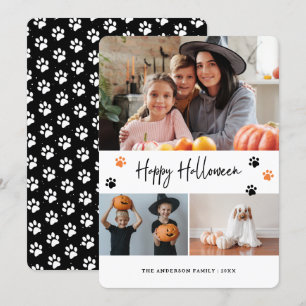 Cartes Pour Fêtes Annuelles Collage photo pour animaux de compagnie Bonne cart