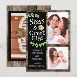 Cartes Pour Fêtes Annuelles Collage photo Seas and Greutages