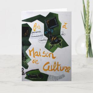 Cartes Pour Fêtes Annuelles Collages Bruyants Livre de l'artiste Culture Maiso