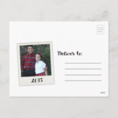 Cartes Pour Fêtes Annuelles Collection de flocons de neige dessinés (Dos)