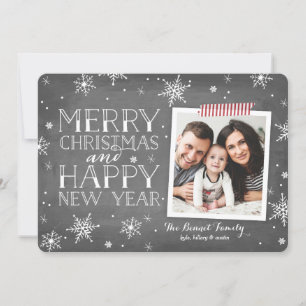 Cartes Pour Fêtes Annuelles Collection de flocons de neige dessinés