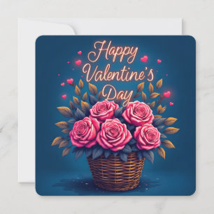 Cartes Pour Fêtes Annuelles Collection de Luxe Fleurie Amour Beaucoup Aimée