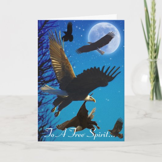 Cartes Pour Fêtes Annuelles Collection d'ESPRIT d'EAGLE (Devant)