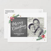 Cartes Pour Fêtes Annuelles Collection Festive Foliage (Devant / Derrière)