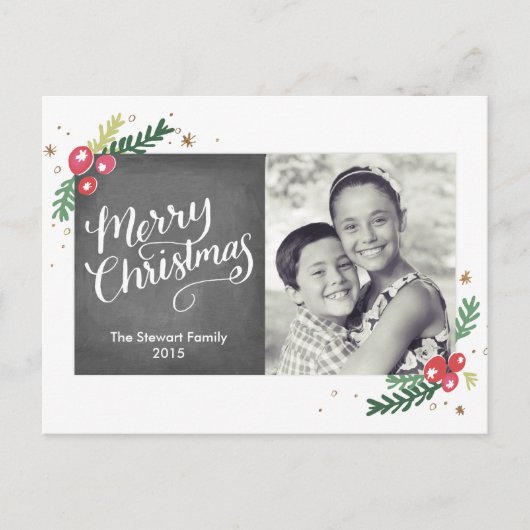 Cartes Pour Fêtes Annuelles Collection Festive Foliage (Devant)