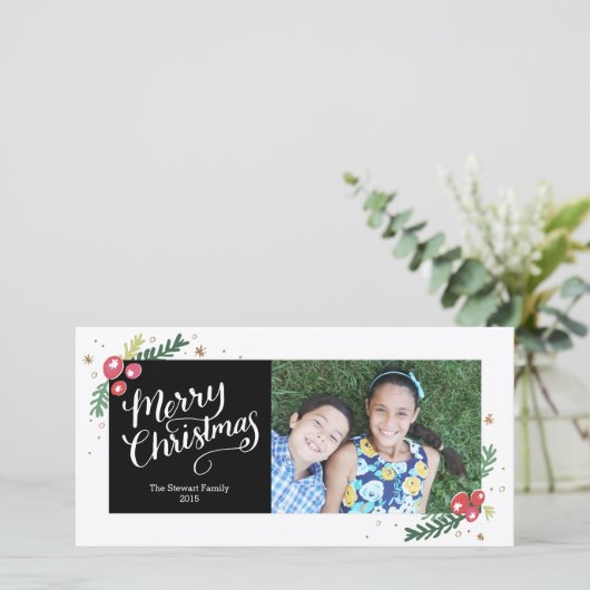 Cartes Pour Fêtes Annuelles Collection Festive Foliage (Debout devant)