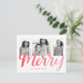 Cartes Pour Fêtes Annuelles Collection Merry (Debout devant)