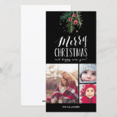 Cartes Pour Fêtes Annuelles Collection Merry Berry (Devant / Derrière)