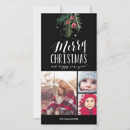 Cartes Pour Fêtes Annuelles Collection Merry Berry (Devant)