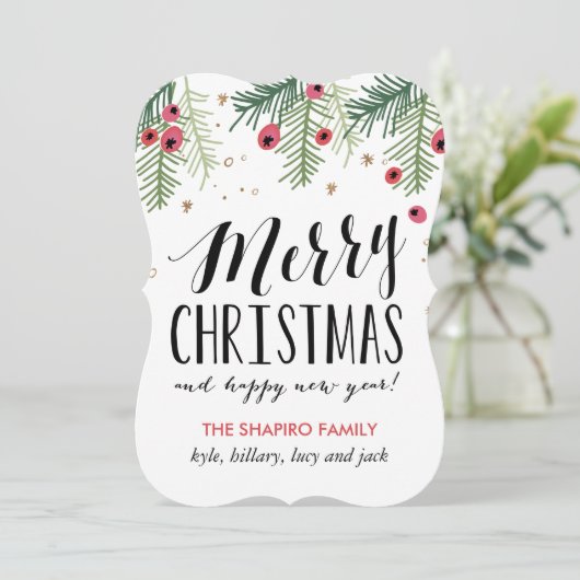 Cartes Pour Fêtes Annuelles Collection Merry Berry (Debout devant)