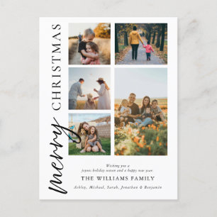 Cartes Pour Fêtes Annuelles Collection photo moderne Joyeux Noël