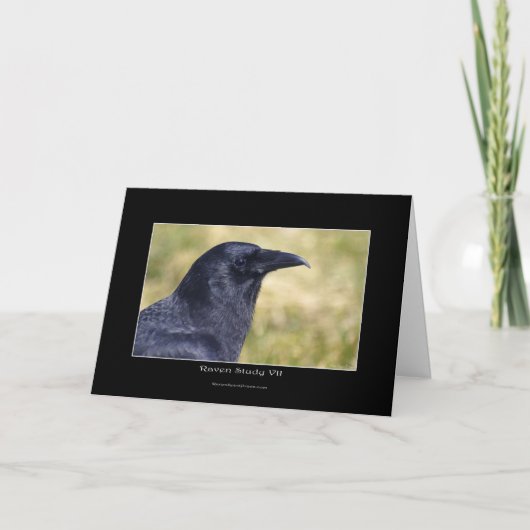 Cartes Pour Fêtes Annuelles Collection RAVEN STUDY (Devant)