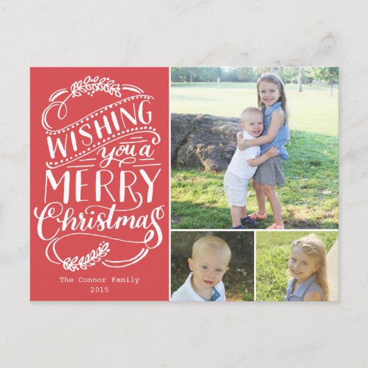 Cartes Pour Fêtes Annuelles Collection voeux de Noël (Devant)