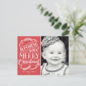 Cartes Pour Fêtes Annuelles Collection voeux de Noël (Debout devant)