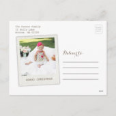 Cartes Pour Fêtes Annuelles Collection voeux de Noël (Dos)