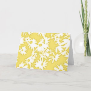 Cartes Pour Fêtes Annuelles Color Me Daisers Yellow Birthday Card
