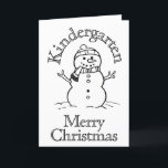 Cartes Pour Fêtes Annuelles Coloration Dans Snowman Kindergarten Activité Enfa<br><div class="desc">Cette amusante carte de noël noir et blanc présente un mignon bonhomme de neige sur le devant pour que vos garçons et filles puissent colorier. À l'intérieur d'une activité pour votre classe de maternelle à terminer, combien de bonhommes de neige peuvent-ils compter. Un petit travail pour les parents et les...</div>