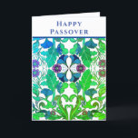 Cartes Pour Fêtes Annuelles Colorée Bonne Pâque étoile de David Holiday<br><div class="desc">Carte de voeux décorative "Happy Pesach" avec l'étoile de David à l'intérieur.Vous pouvez customiser le salut à l'avant et le message à l'intérieur de la carte.</div>