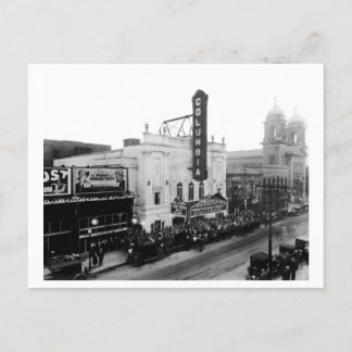 Cartes Pour Fêtes Annuelles Columbia Theatre, Nuit d'ouverture